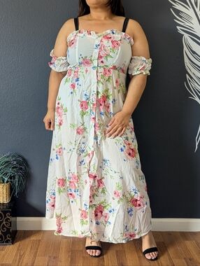 Sbetro Floral Maxi Dress